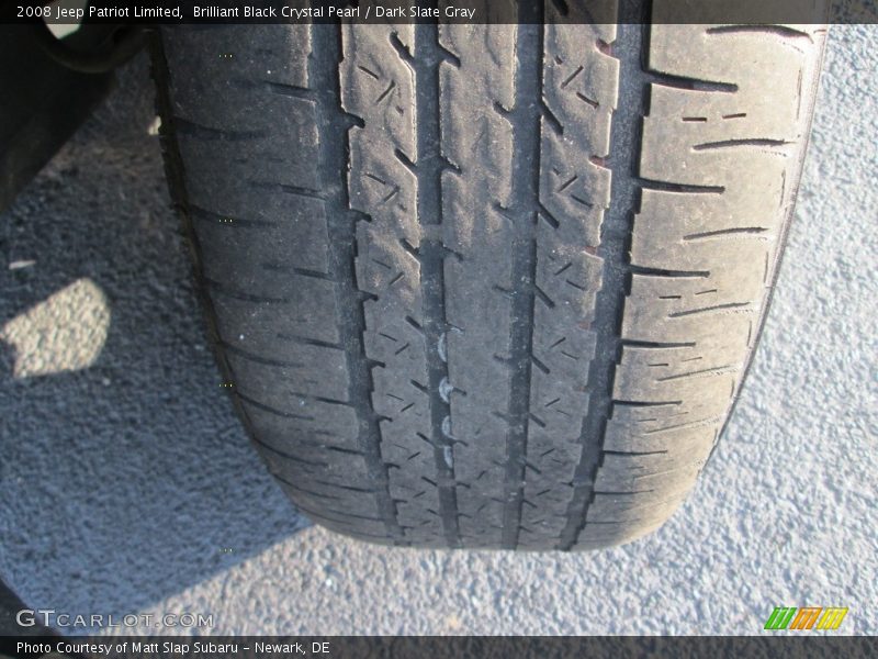 Brilliant Black Crystal Pearl / Dark Slate Gray 2008 Jeep Patriot Limited
