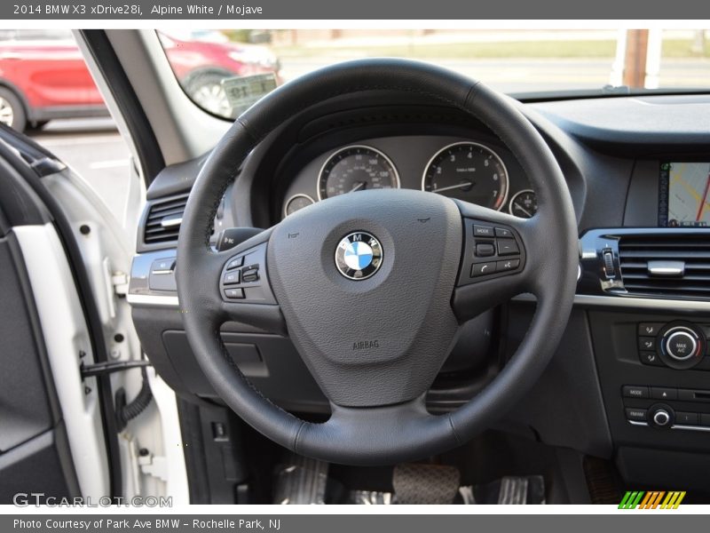 Alpine White / Mojave 2014 BMW X3 xDrive28i