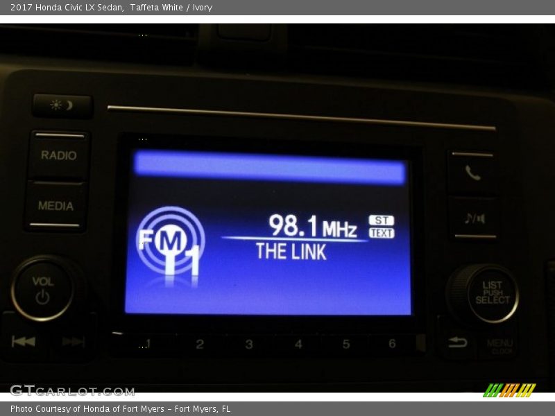 Taffeta White / Ivory 2017 Honda Civic LX Sedan