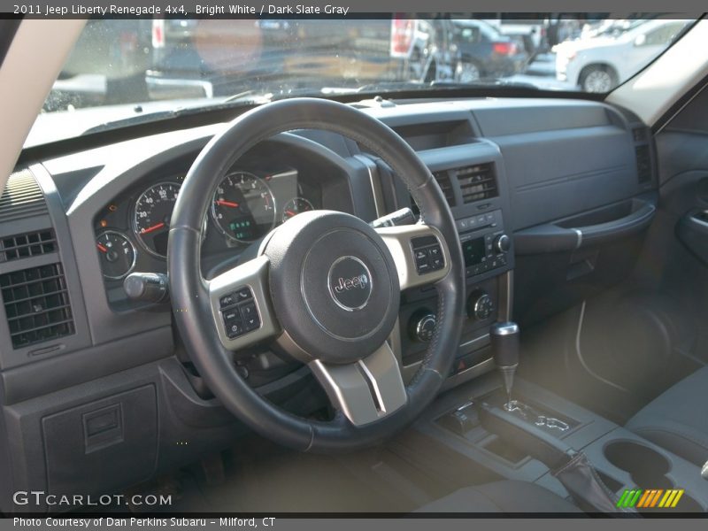 Bright White / Dark Slate Gray 2011 Jeep Liberty Renegade 4x4