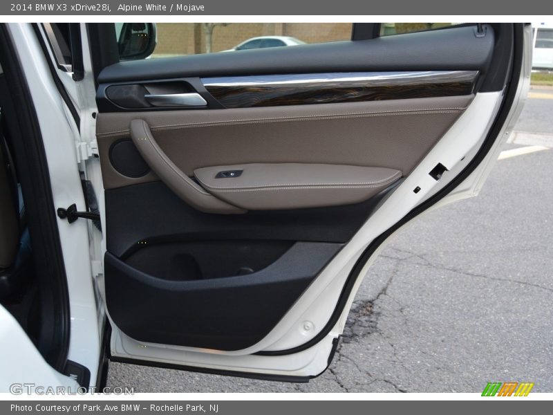 Alpine White / Mojave 2014 BMW X3 xDrive28i