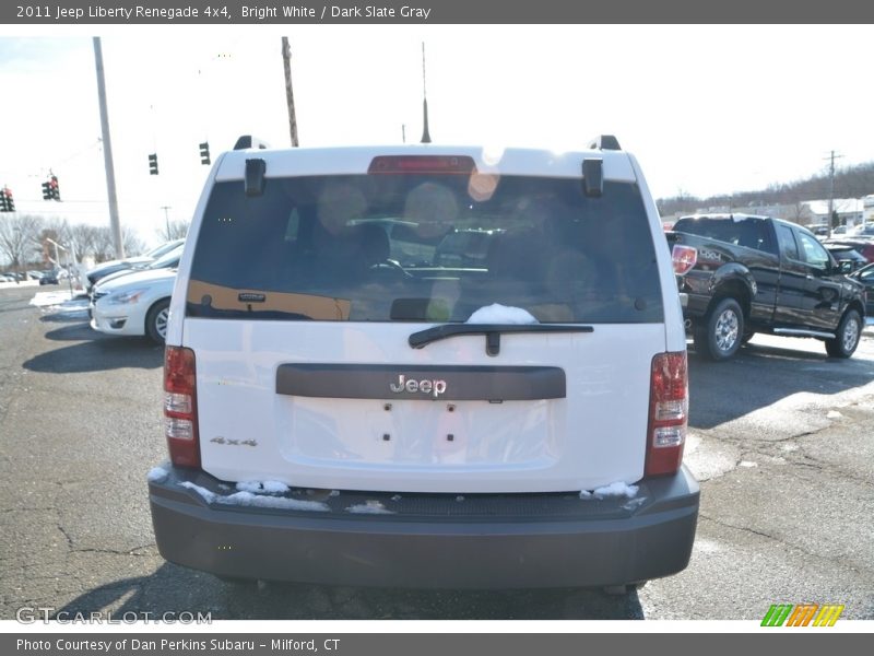 Bright White / Dark Slate Gray 2011 Jeep Liberty Renegade 4x4