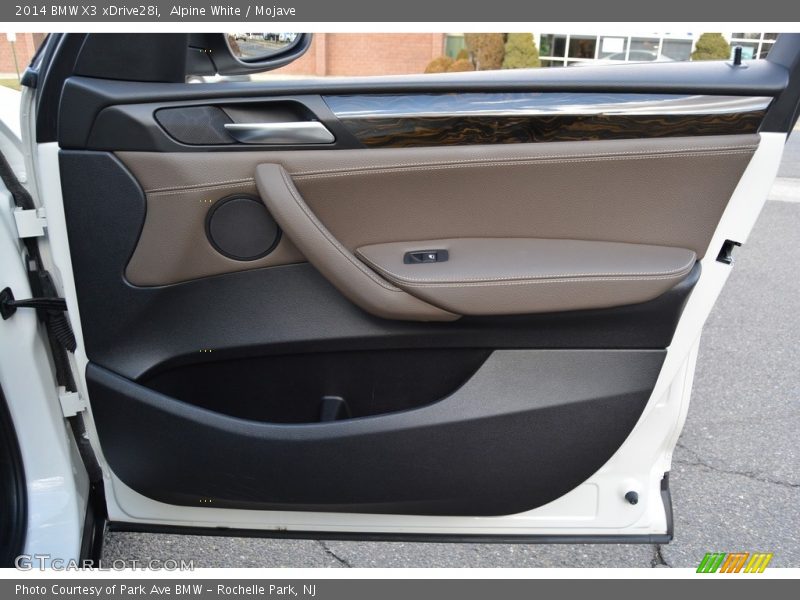 Alpine White / Mojave 2014 BMW X3 xDrive28i