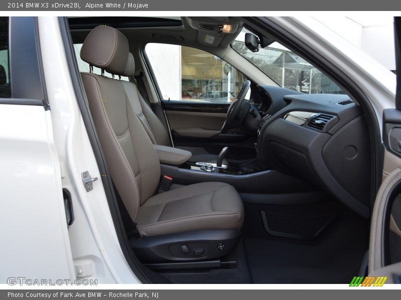 Alpine White / Mojave 2014 BMW X3 xDrive28i