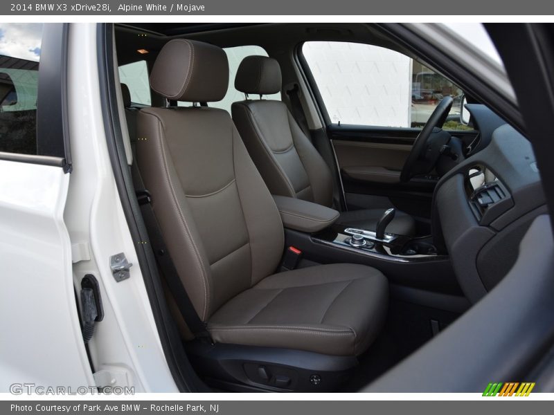 Alpine White / Mojave 2014 BMW X3 xDrive28i