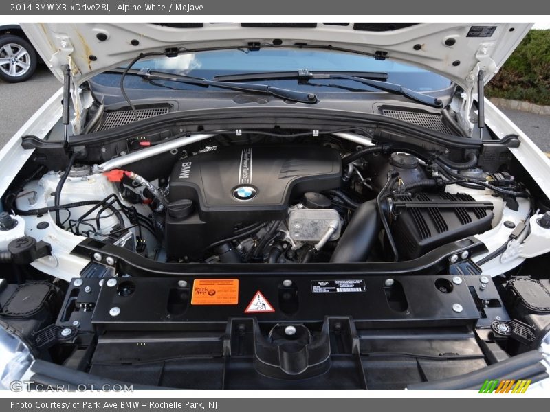 Alpine White / Mojave 2014 BMW X3 xDrive28i