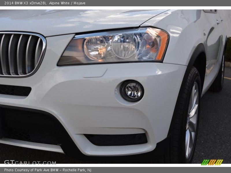 Alpine White / Mojave 2014 BMW X3 xDrive28i