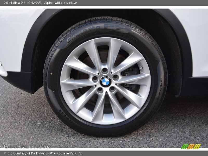 Alpine White / Mojave 2014 BMW X3 xDrive28i
