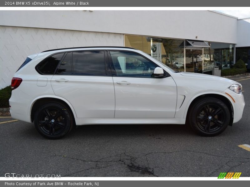 Alpine White / Black 2014 BMW X5 xDrive35i