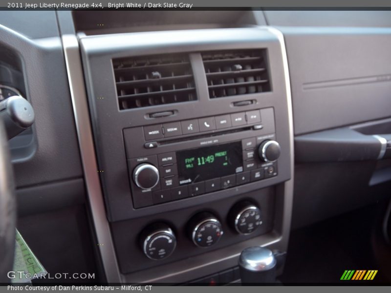 Bright White / Dark Slate Gray 2011 Jeep Liberty Renegade 4x4
