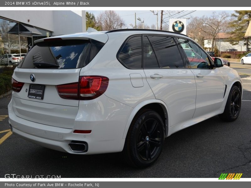 Alpine White / Black 2014 BMW X5 xDrive35i