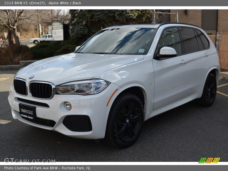 Alpine White / Black 2014 BMW X5 xDrive35i