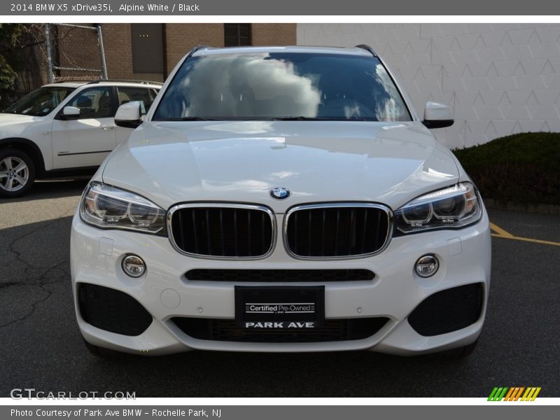 Alpine White / Black 2014 BMW X5 xDrive35i