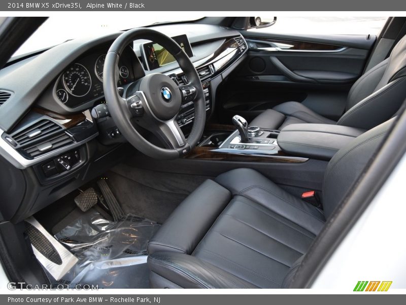 Alpine White / Black 2014 BMW X5 xDrive35i