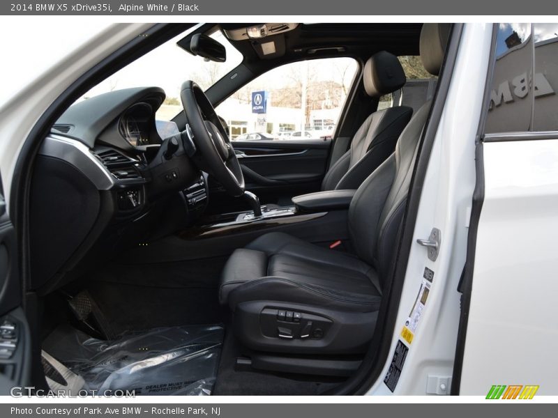 Alpine White / Black 2014 BMW X5 xDrive35i