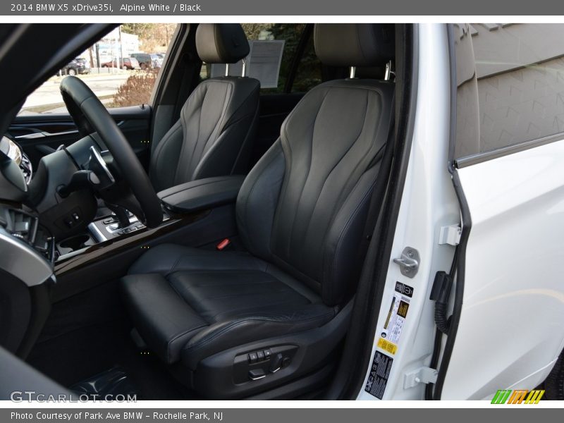 Alpine White / Black 2014 BMW X5 xDrive35i