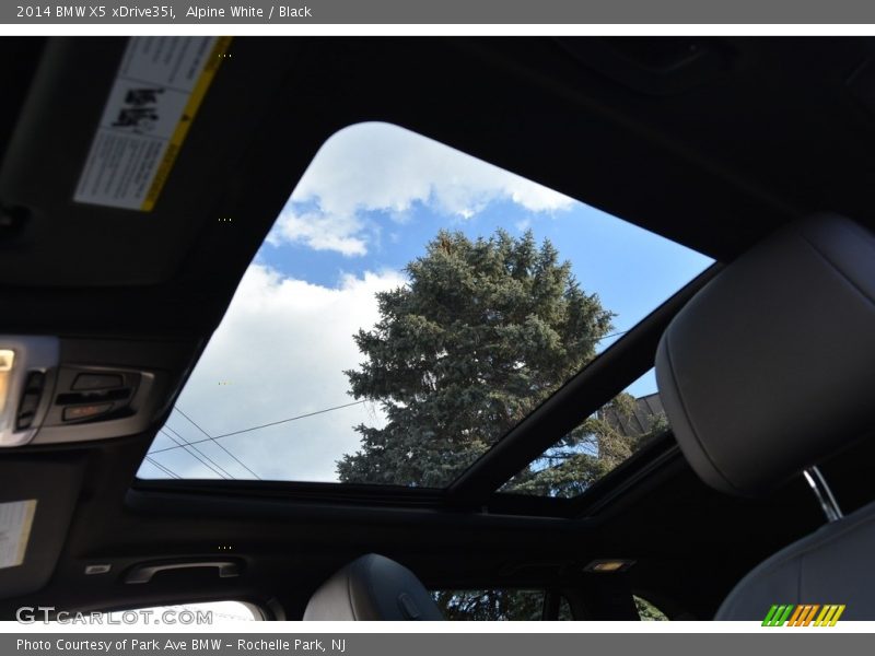 Alpine White / Black 2014 BMW X5 xDrive35i