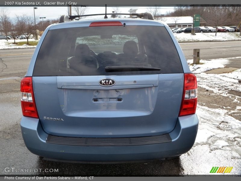 Glacier Blue / Gray 2007 Kia Sedona LX