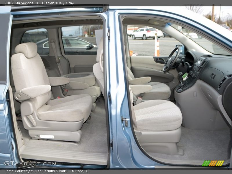 Glacier Blue / Gray 2007 Kia Sedona LX