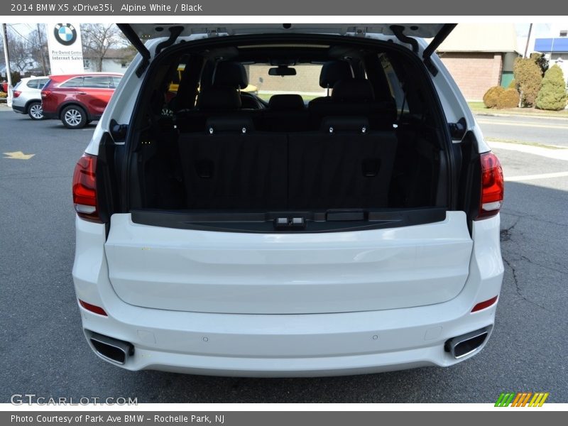 Alpine White / Black 2014 BMW X5 xDrive35i