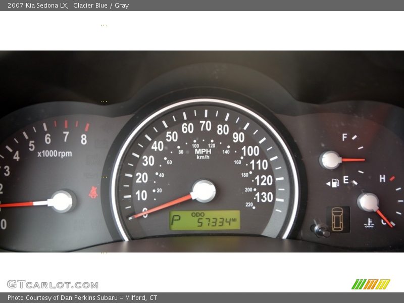 Glacier Blue / Gray 2007 Kia Sedona LX