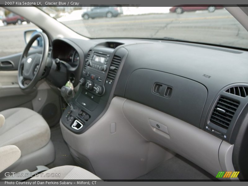Glacier Blue / Gray 2007 Kia Sedona LX