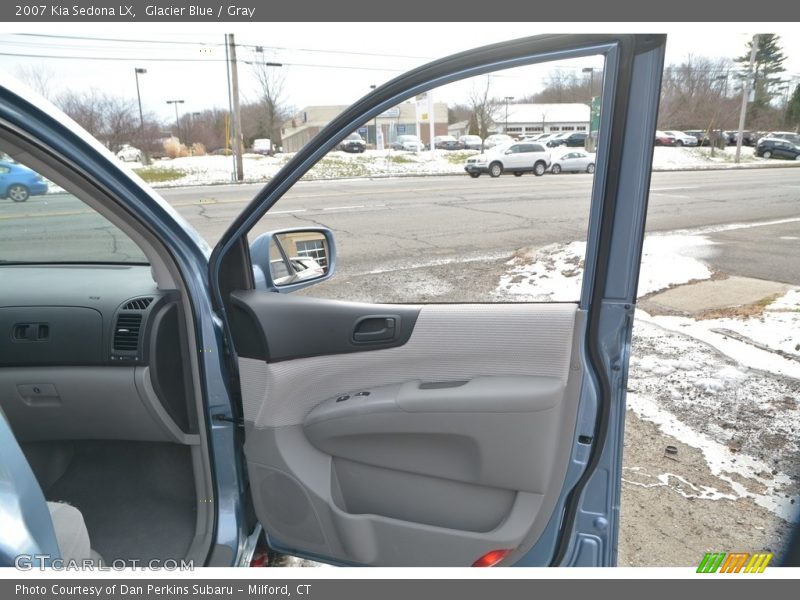 Glacier Blue / Gray 2007 Kia Sedona LX