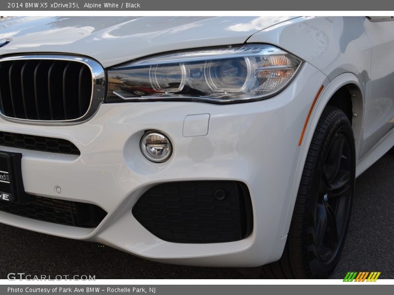 Alpine White / Black 2014 BMW X5 xDrive35i