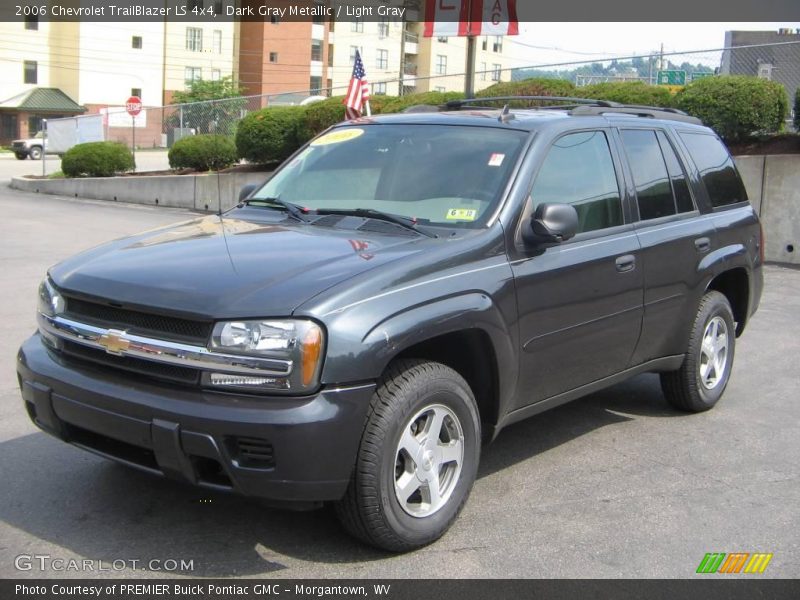 Dark Gray Metallic / Light Gray 2006 Chevrolet TrailBlazer LS 4x4