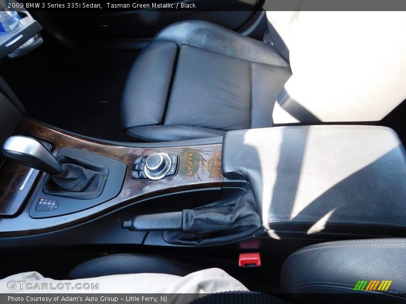 Tasman Green Metallic / Black 2009 BMW 3 Series 335i Sedan