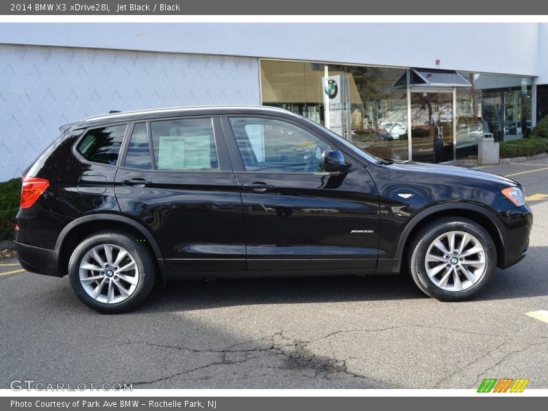 Jet Black / Black 2014 BMW X3 xDrive28i