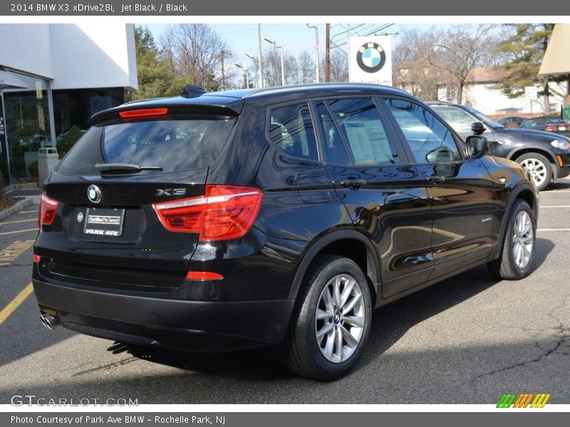 Jet Black / Black 2014 BMW X3 xDrive28i