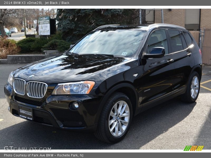 Jet Black / Black 2014 BMW X3 xDrive28i