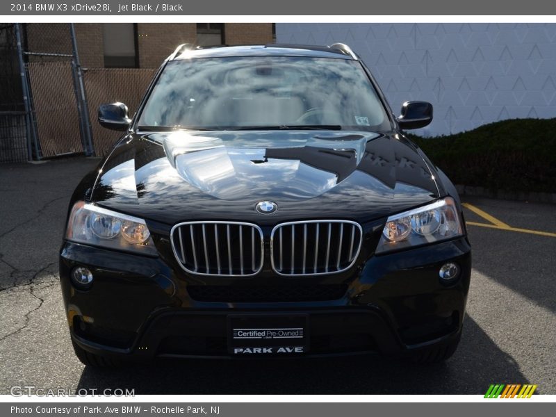 Jet Black / Black 2014 BMW X3 xDrive28i