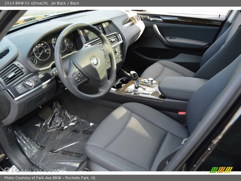 Jet Black / Black 2014 BMW X3 xDrive28i
