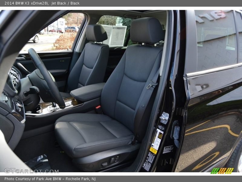 Jet Black / Black 2014 BMW X3 xDrive28i
