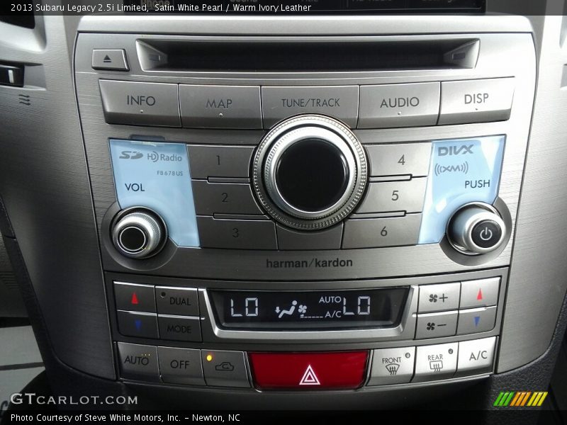 Satin White Pearl / Warm Ivory Leather 2013 Subaru Legacy 2.5i Limited