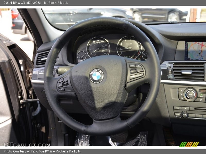 Jet Black / Black 2014 BMW X3 xDrive28i