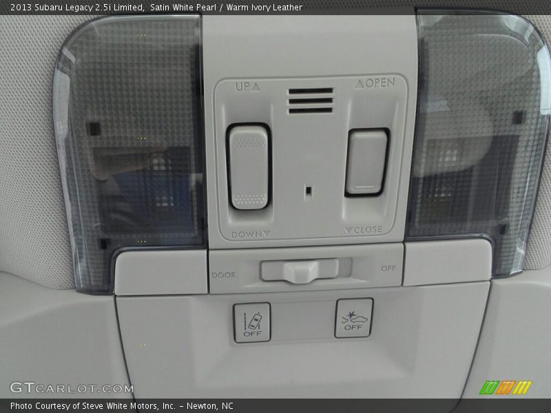 Satin White Pearl / Warm Ivory Leather 2013 Subaru Legacy 2.5i Limited