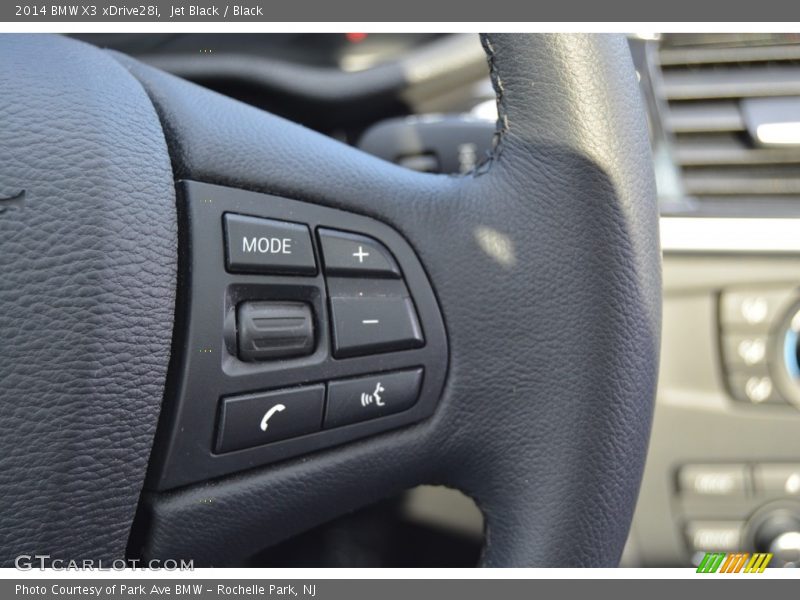 Jet Black / Black 2014 BMW X3 xDrive28i