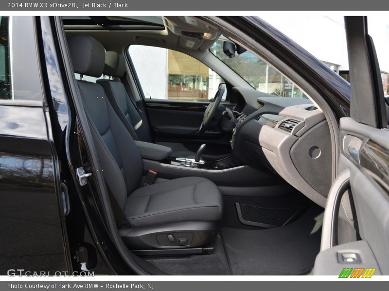 Jet Black / Black 2014 BMW X3 xDrive28i