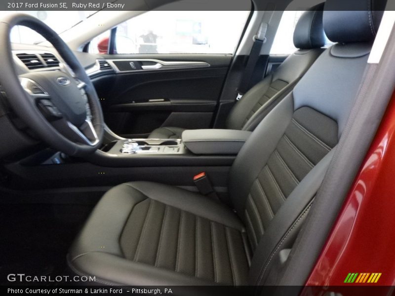 Ruby Red / Ebony 2017 Ford Fusion SE