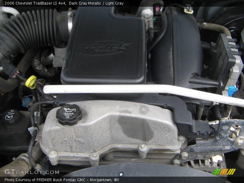 Dark Gray Metallic / Light Gray 2006 Chevrolet TrailBlazer LS 4x4