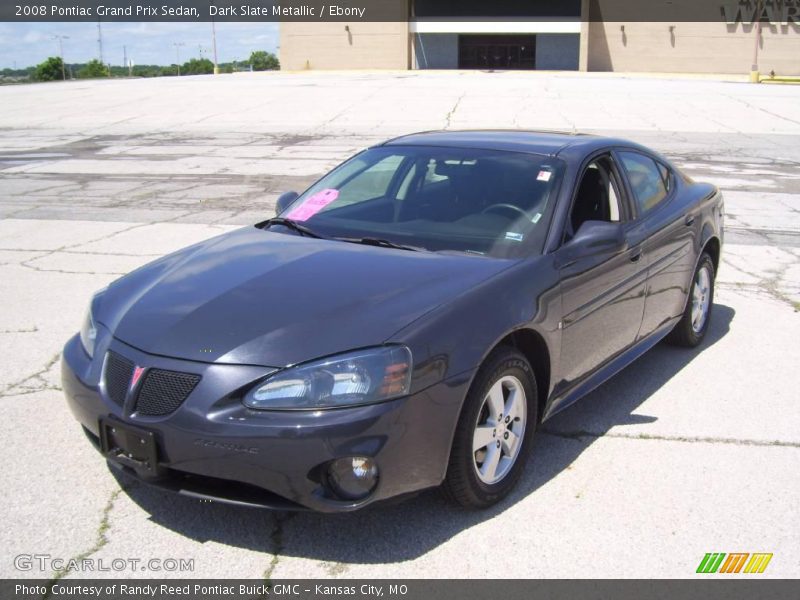 Dark Slate Metallic / Ebony 2008 Pontiac Grand Prix Sedan