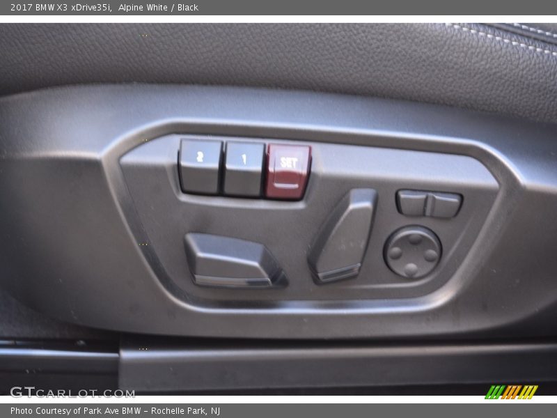 Alpine White / Black 2017 BMW X3 xDrive35i