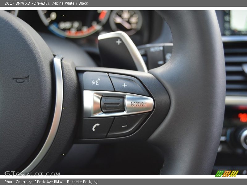 Alpine White / Black 2017 BMW X3 xDrive35i