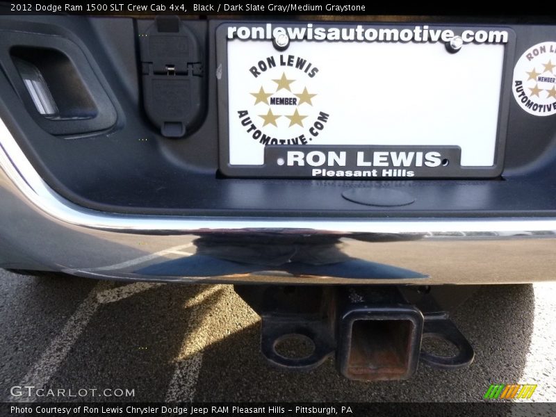 Black / Dark Slate Gray/Medium Graystone 2012 Dodge Ram 1500 SLT Crew Cab 4x4