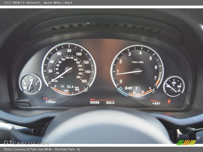 Alpine White / Black 2017 BMW X3 xDrive35i