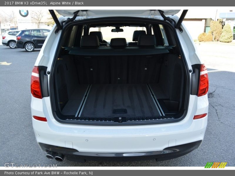 Alpine White / Black 2017 BMW X3 xDrive35i