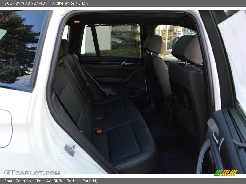 Alpine White / Black 2017 BMW X3 xDrive35i